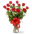 Classic Red Roses Anniversary Bouquet