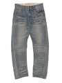 dirty denim jeans - LCKR