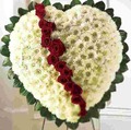 Funeral flowers with Funeral Wreaths, Hearts & Crosses