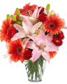 Lily Garbera bouquet